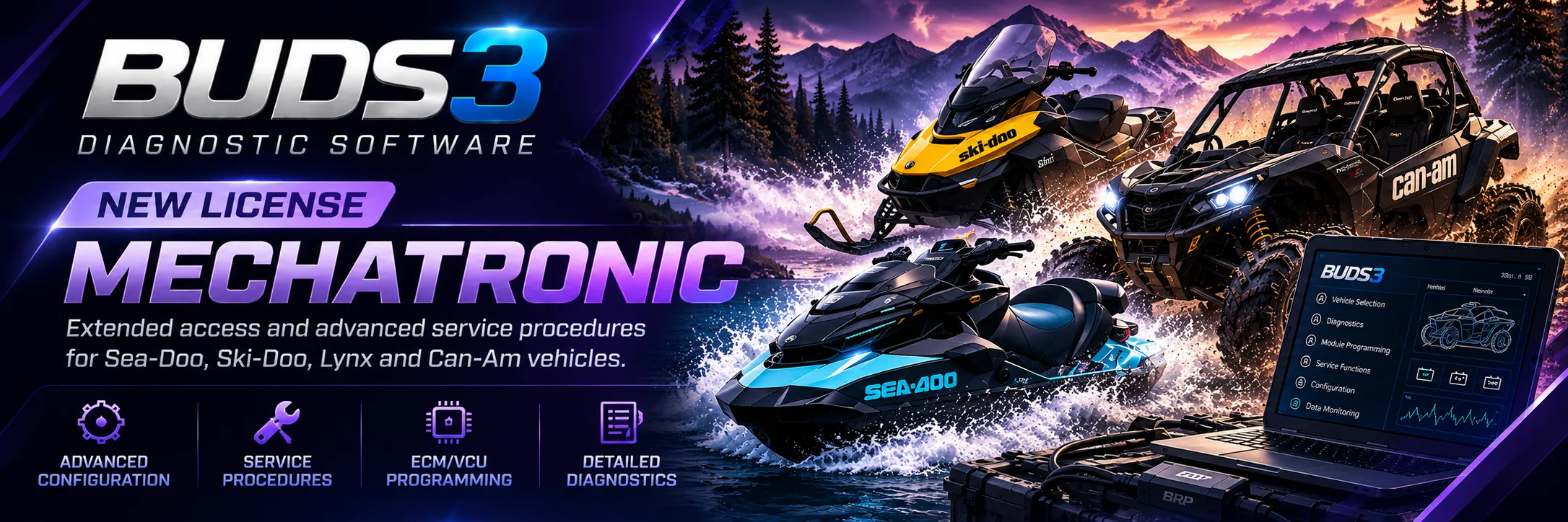 BUDS 3 Mechatronic License